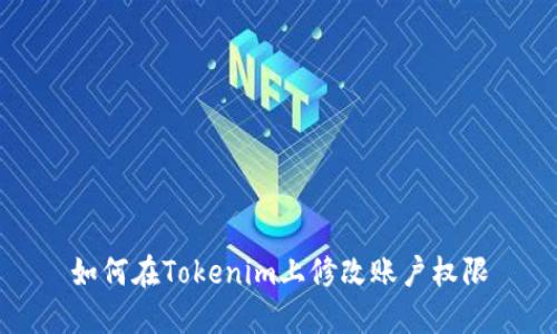 如何在Tokenim上修改账户权限