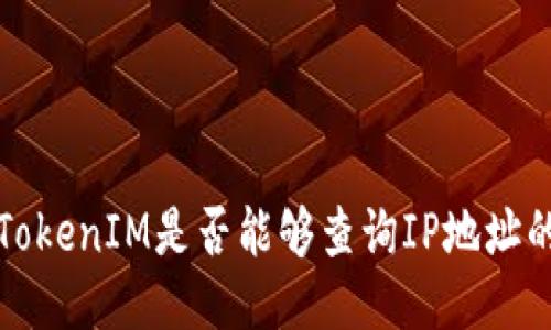 探讨TokenIM是否能够查询IP地址的功能