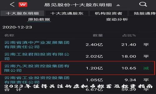 2023年值得关注的虚拟币推荐及投资指南