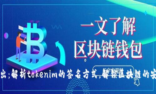 深入浅出：解析tokenim的签名方式，解锁区块链的安全秘密