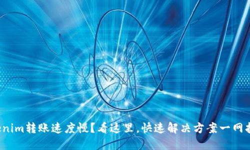 Tokenim转账速度慢？看这里，快速解决方案一网打尽！