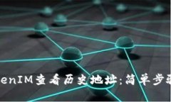 如何使用TokenIM查看历史地址：简单步骤与实用技