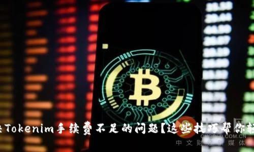 如何解决Tokenim手续费不足的问题？这些技巧帮你轻松处理！