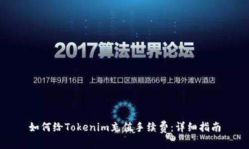 如何给Tokenim充值手续费：详细指南