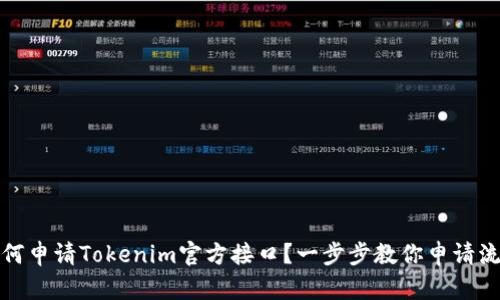 如何申请Tokenim官方接口？一步步教你申请流程